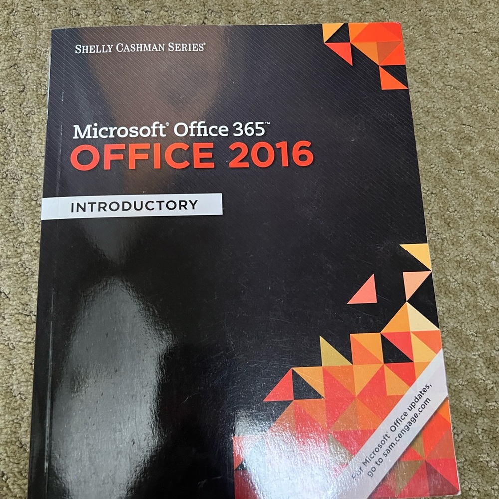 Microsoft Office 365 Introductory Journal - Black and Orange